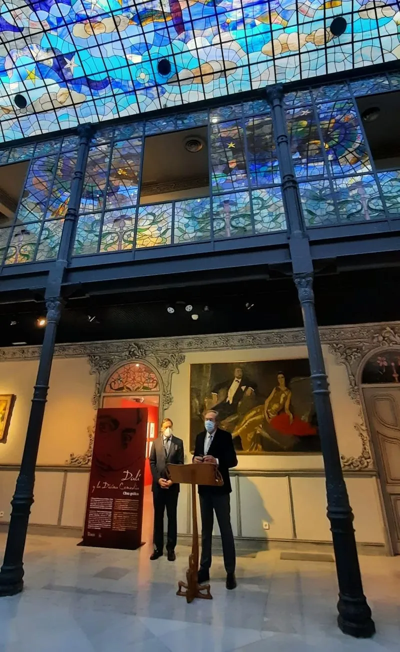 Inauguración de la muestra 'Dalí y la Divina Comedia', en el Museo Art Nouveau y Art Déco-Casa Lis de Salamanca