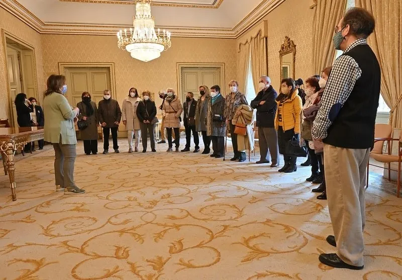 Encuentro con los participantes del programa intergeneracional 'Cuentacuentos e Historias de Vida'