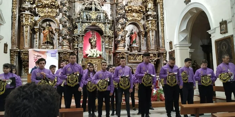 Foto 2 - La Banda de la Cofrad&iacute;a del Nazareno act&uacute;a por 1&ordf; vez fuera de Mir&oacute;briga desde que estall&oacute; la pandemia