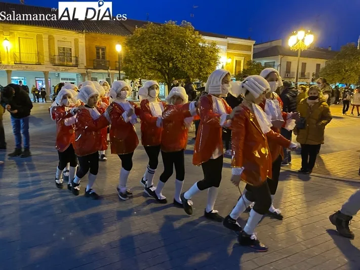 Peñaranda vivía este martes su tradicional desfile y concurso de disfraces de carnaval 