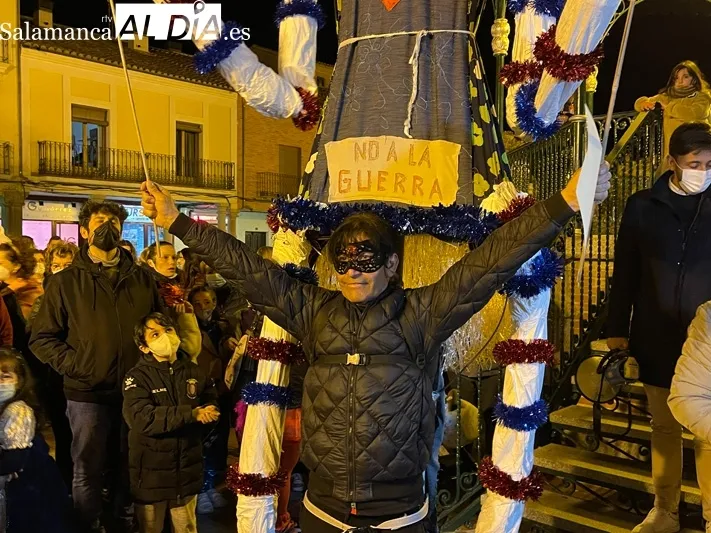 Peñaranda vivía este martes su tradicional desfile y concurso de disfraces de carnaval 