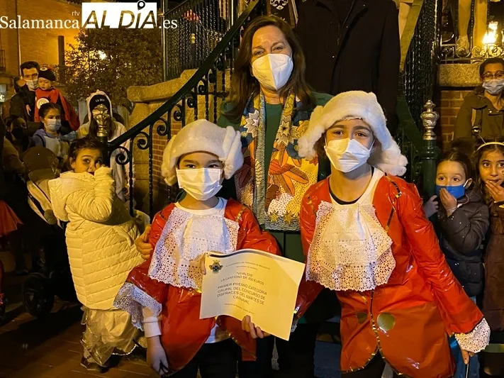 Peñaranda vivía este martes su tradicional desfile y concurso de disfraces de carnaval 