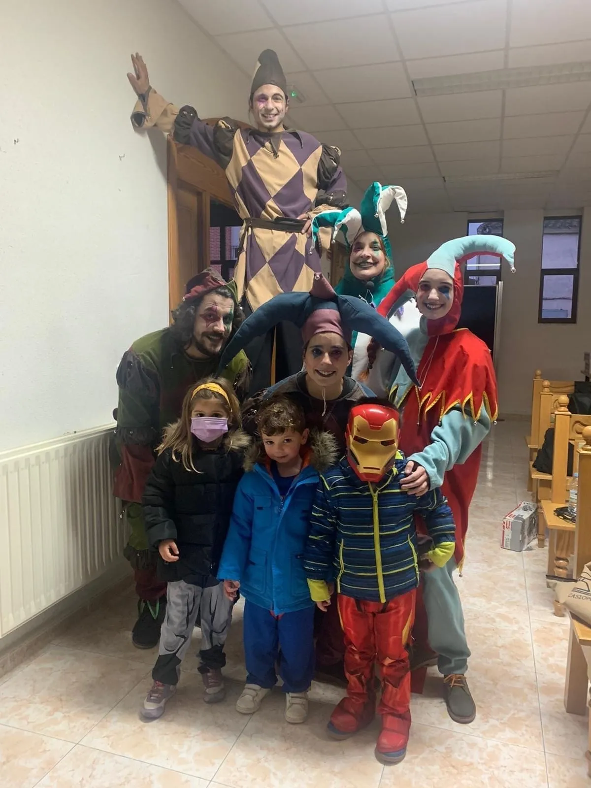 Villoria celebraba el carnaval este martes con un animado pasacalles