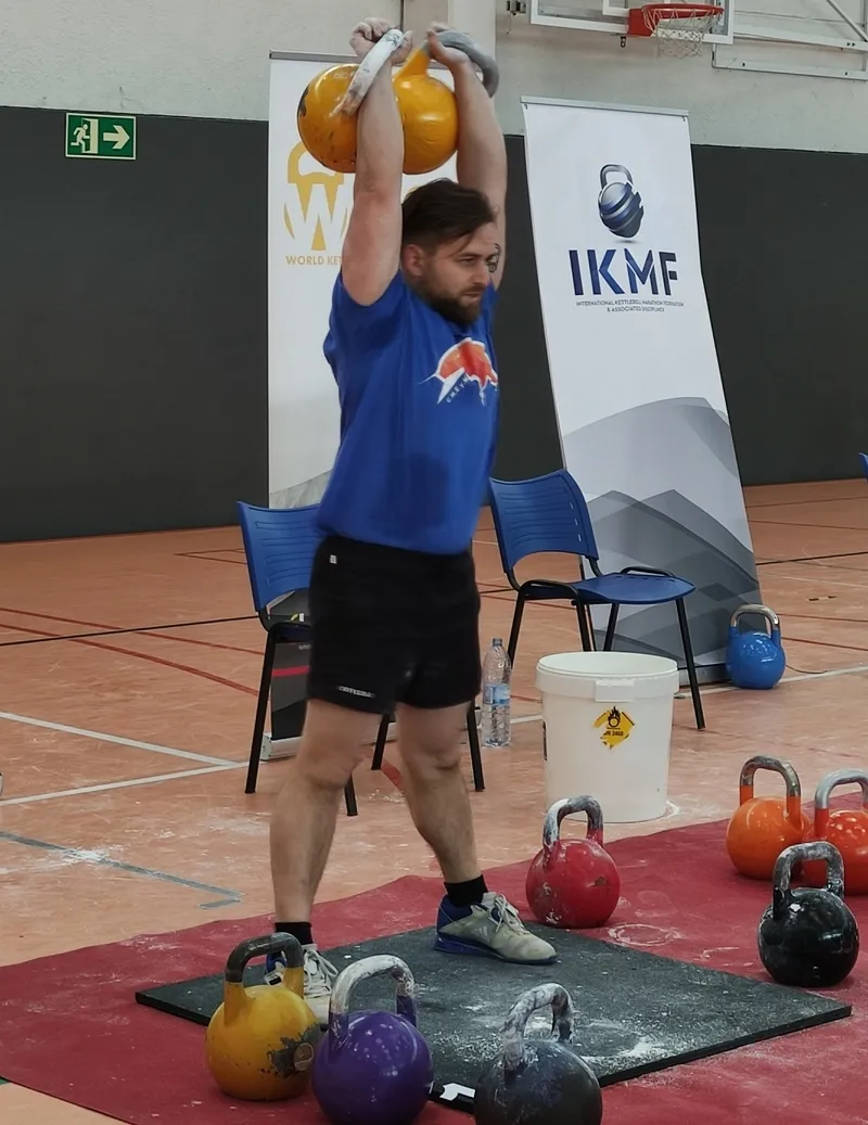 Foto 2 - Jos&eacute; Ra&uacute;l Manchado sube al podio en el Campeonato de Espa&ntilde;a de Kettlebell