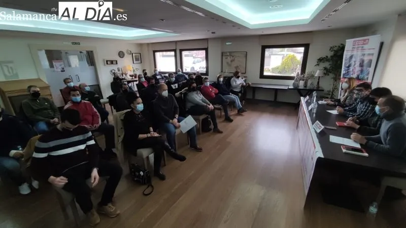 Asamblea de CCOO en Guijuelo en el Hotel Entredos - Kiko Robles