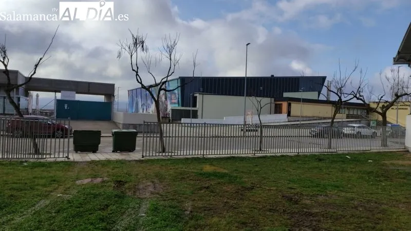 Trabajos de mejora en las pistas de pádel de Guijuelo - Kiko Robles