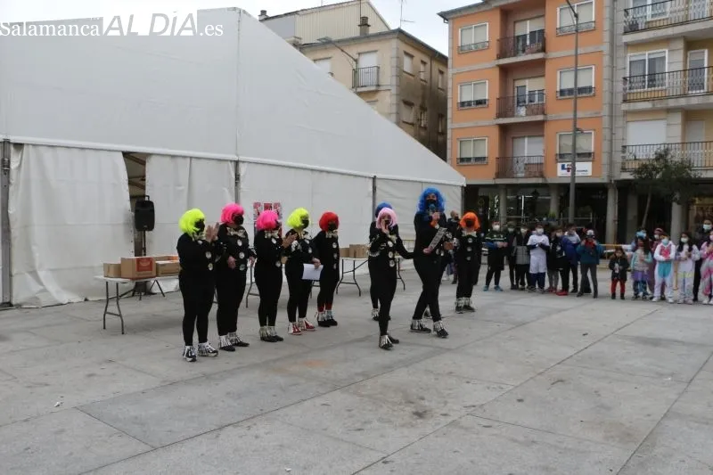 Foto 8 - Guijuelo se despide del carnaval con un juego de pistas familiar para un centenar de personas