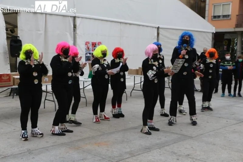 Foto 7 - Guijuelo se despide del carnaval con un juego de pistas familiar para un centenar de personas