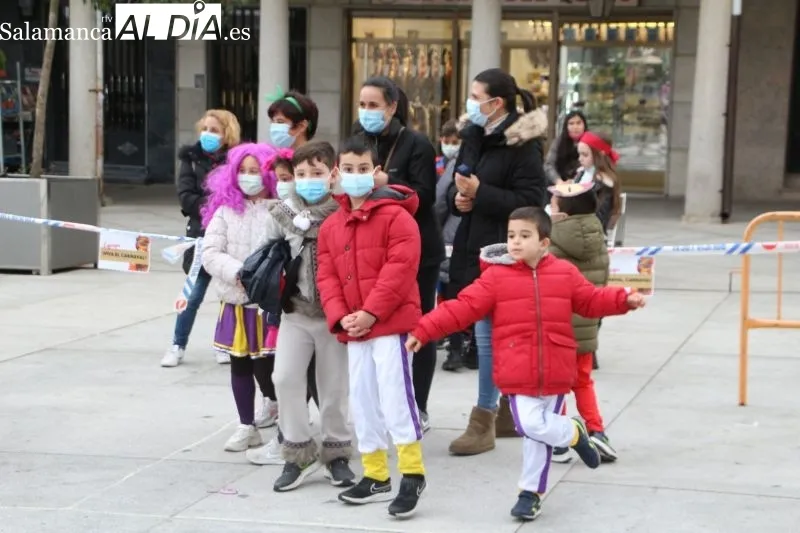 Foto 4 - Guijuelo se despide del carnaval con un juego de pistas familiar para un centenar de personas