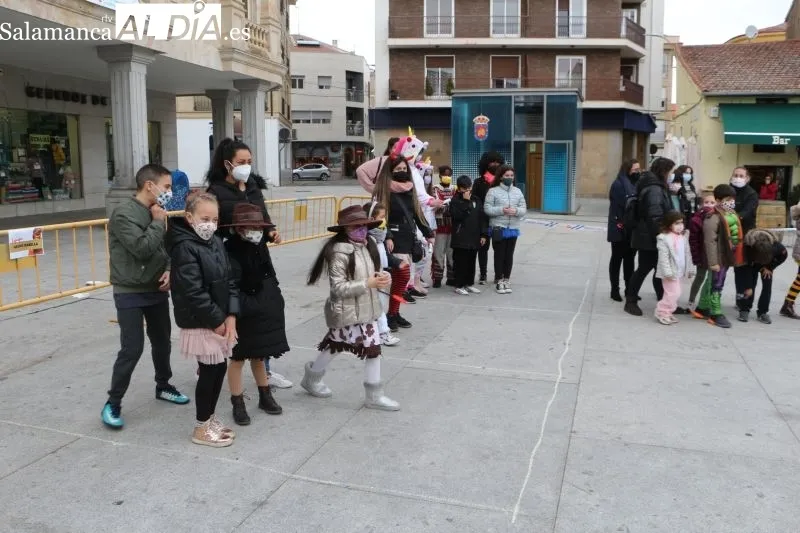Foto 2 - Guijuelo se despide del carnaval con un juego de pistas familiar para un centenar de personas