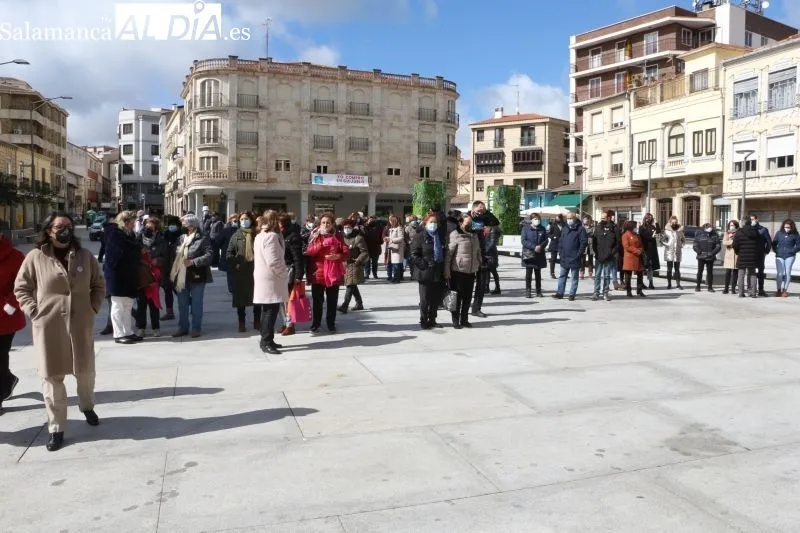 Lectura del manifiesto del Día Internacional de la Mujer en Guijuelo - Kiko Robles