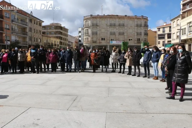 Lectura del manifiesto del Día Internacional de la Mujer en Guijuelo - Kiko Robles