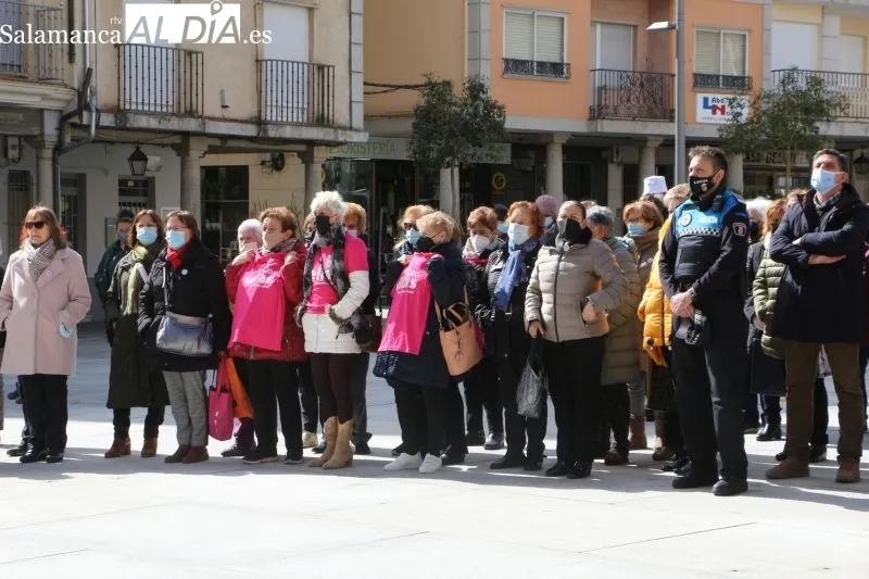 Lectura del manifiesto del Día Internacional de la Mujer en Guijuelo - Kiko Robles
