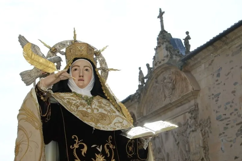 Foto 6 - Alba de Tormes acompa&ntilde;a a Santa Teresa en el IV Centenario de su canonizaci&oacute;n
