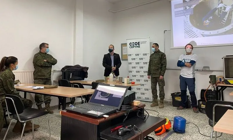 Jornadas de formación para miembros de las unidades del Mando de Ingenieros del Ministerio de Defensa (MING) en Salamanca