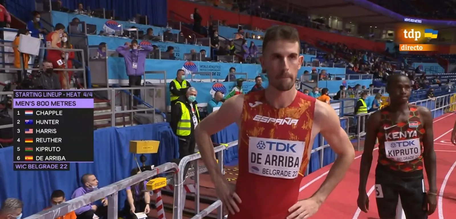 Foto 2 - &Aacute;lvaro de Arriba se mete en la final del Mundial en Pista Cubierta