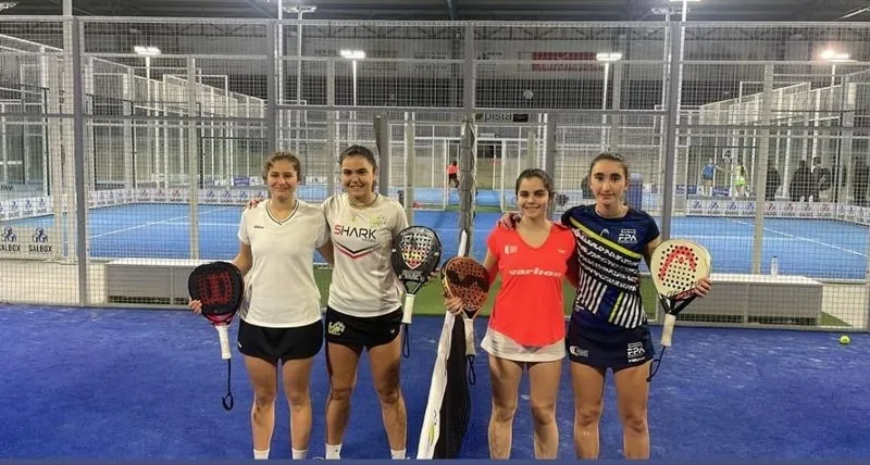 Salmantinos en el Circuito Nacional de Menores Babolat 2022, celebrado en el Club PadelHome