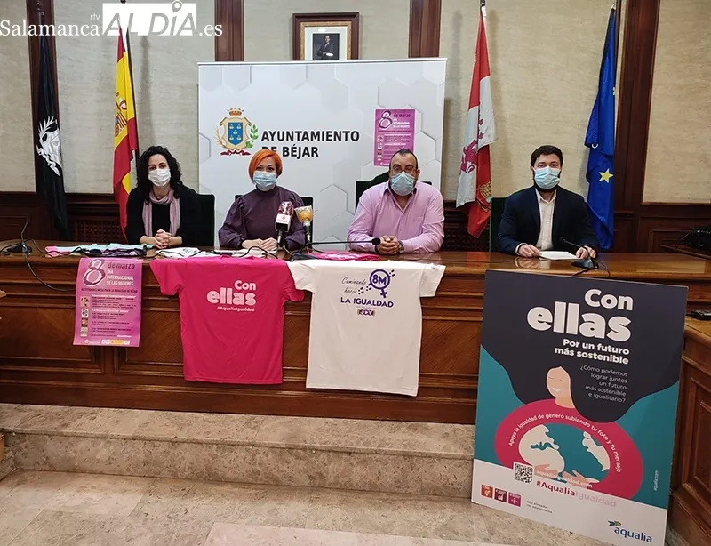 Caminar por la igualdad, el lema de Béjar de cara al 8M