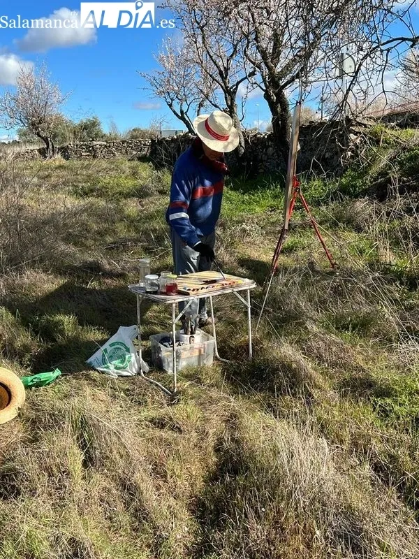 Certamen de pintura al aire libre en La Fregeneda