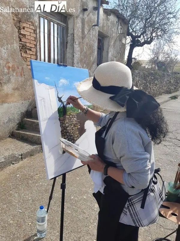 Certamen de pintura al aire libre en La Fregeneda