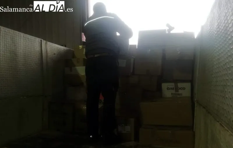 Primer camión de ayuda al pueblo ucraniano procedente de municipios del Abadengo