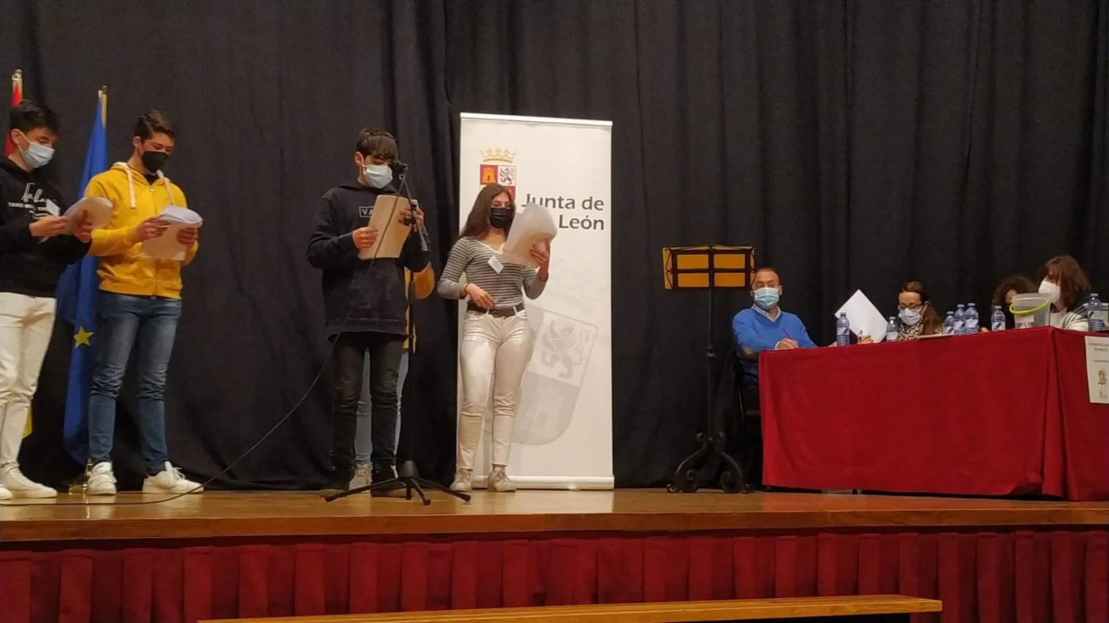 Foto 2 - El IES Fray Diego y su alumno Pablo Alaejos ganan la fase provincial del Certamen de Lectura en P&uacute;blico