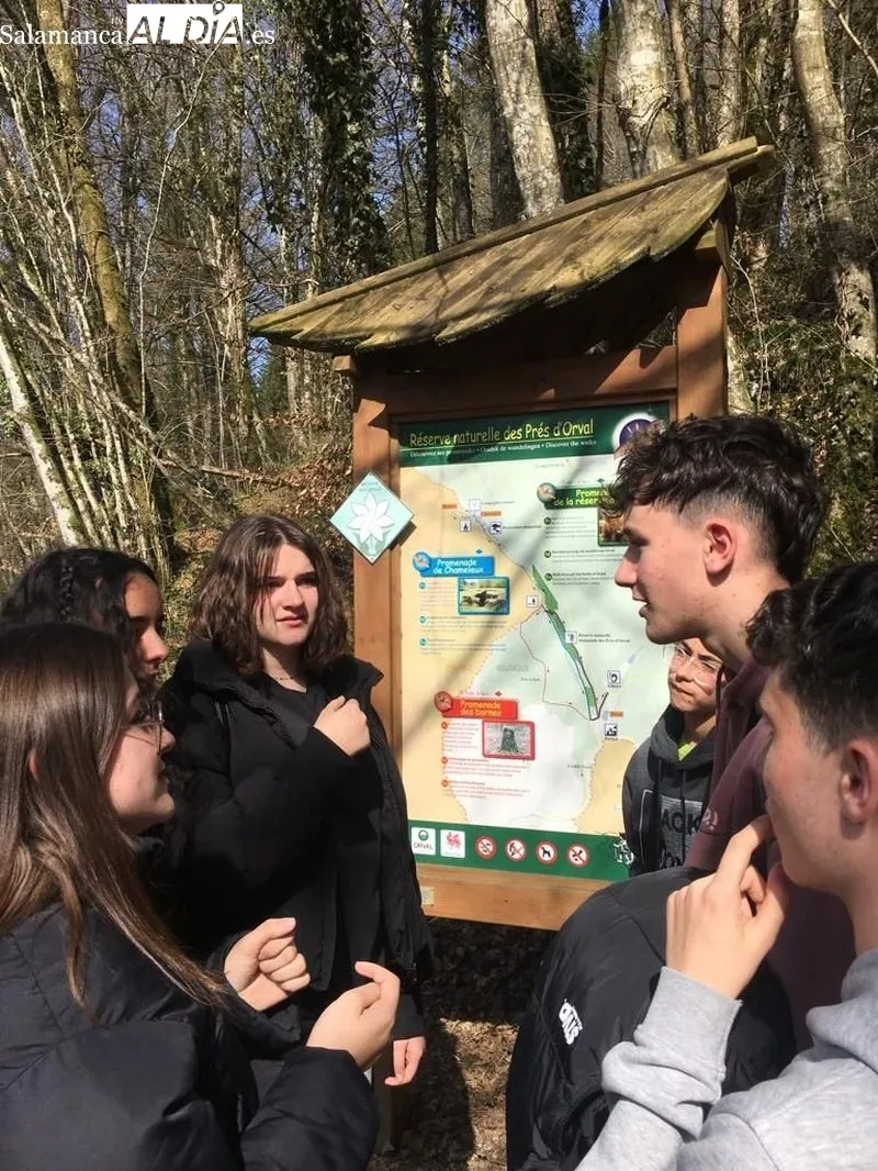 Un grupo de 11 alumnos del IES Campo Charro viajaba esta semana pasada a Bérlgica con el programa Erasmus+