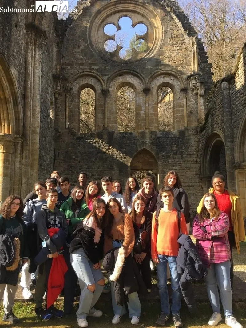 Un grupo de 11 alumnos del IES Campo Charro viajaba esta semana pasada a Bérlgica con el programa Erasmus+