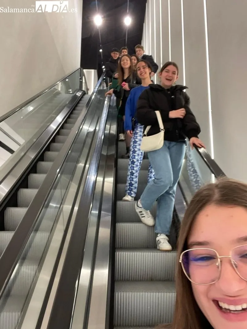 Un grupo de 11 alumnos del IES Campo Charro viajaba esta semana pasada a Bérlgica con el programa Erasmus+