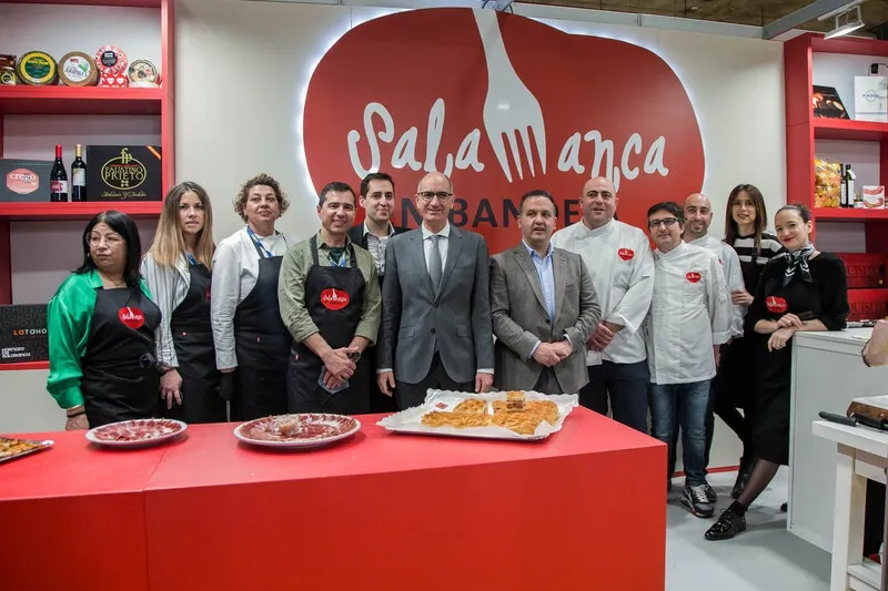 Primera jornada de 'Salamanca en Bandeja' en Madrid Fusión. Fotos: David Corral 