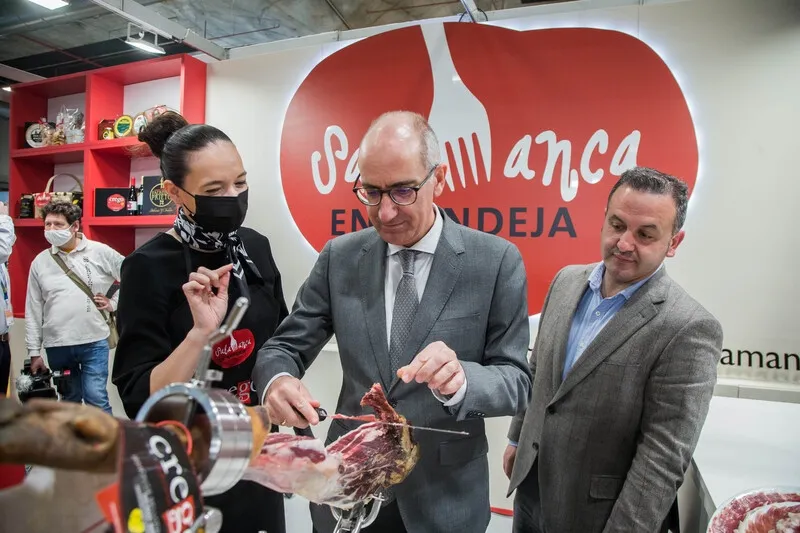 Primera jornada de 'Salamanca en Bandeja' en Madrid Fusión. Fotos: David Corral 
