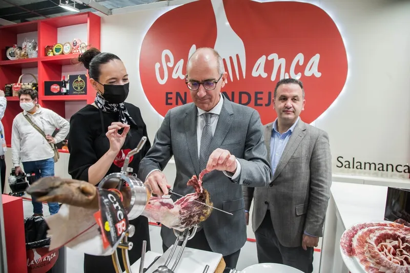 Primera jornada de 'Salamanca en Bandeja' en Madrid Fusión. Fotos: David Corral 