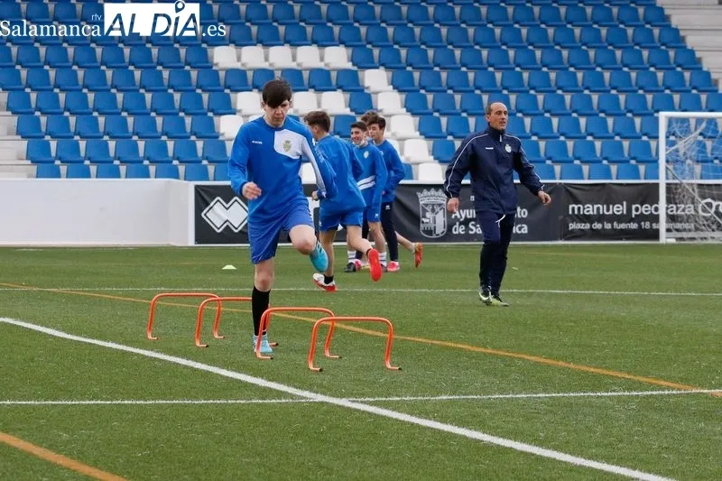 Roman, durante un entrenamiento en el Reina Sofía / Fotos: David Sañudo