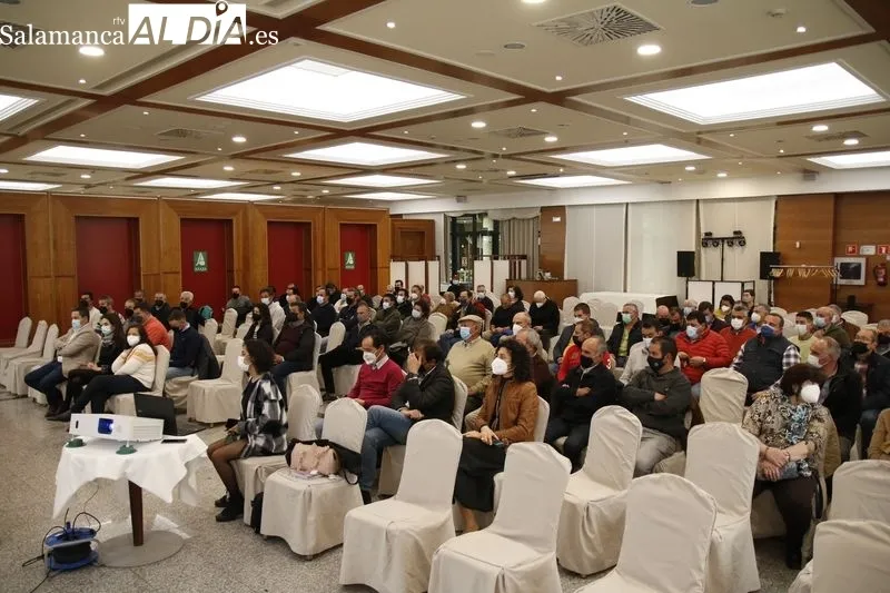 Asamblea Provincial de Asaja en Salamanca. Foto de David Sañudo