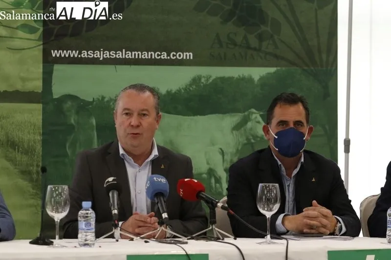 Asamblea Provincial de Asaja en Salamanca. Foto de David Sañudo