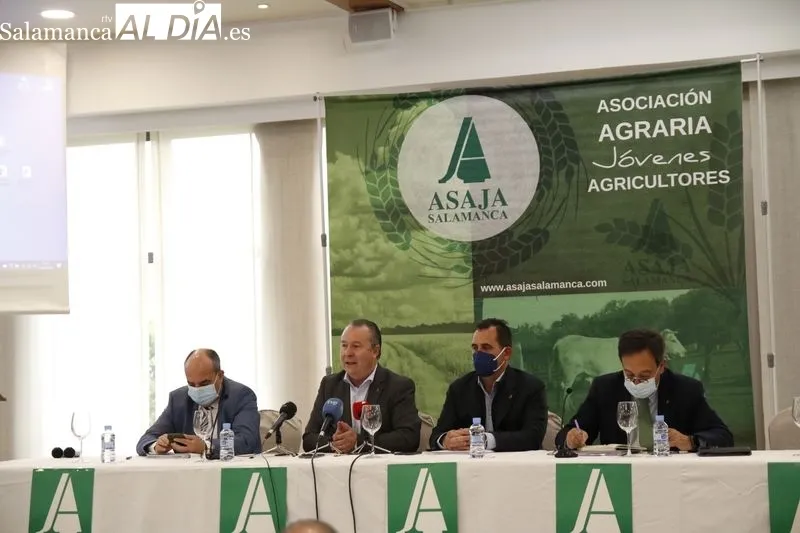 Asamblea Provincial de Asaja en Salamanca. Foto de David Sañudo