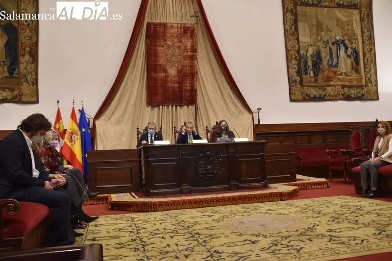 Encuentro académico sobre las políticas de cohesión socio-territorial desde una perspectiva de género, en la Universidad de Salamanca. Foto de Vanesa Martins