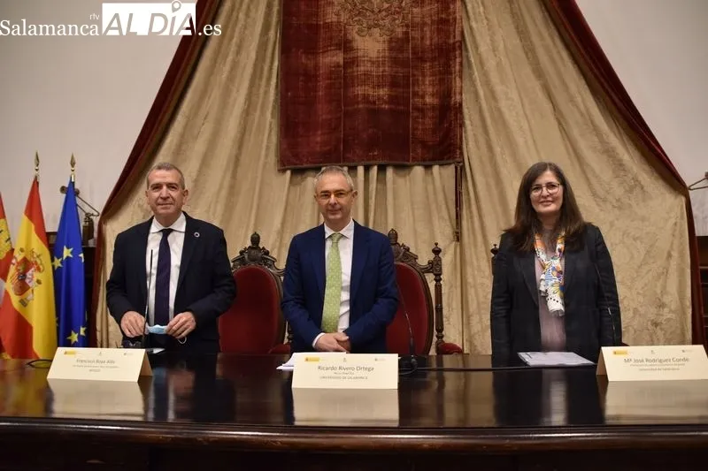 Encuentro académico sobre las políticas de cohesión socio-territorial desde una perspectiva de género, en la Universidad de Salamanca. Foto de Vanesa Martins
