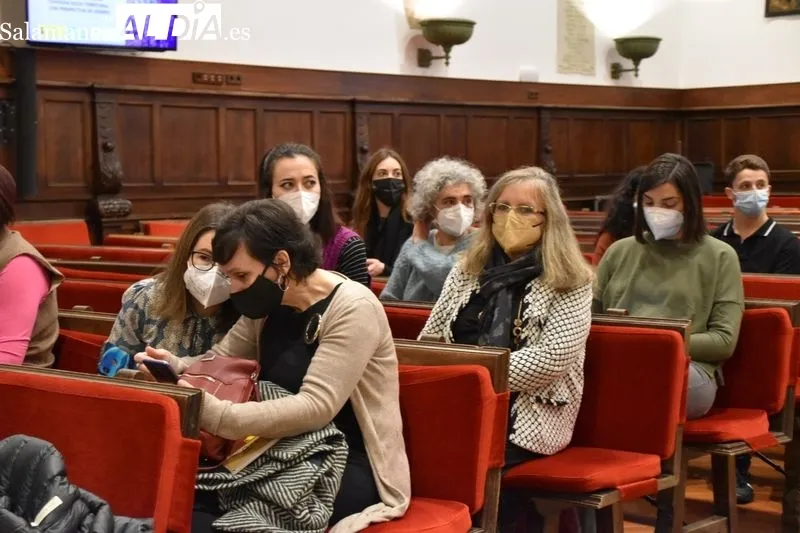 Encuentro académico sobre las políticas de cohesión socio-territorial desde una perspectiva de género, en la Universidad de Salamanca. Foto de Vanesa Martins