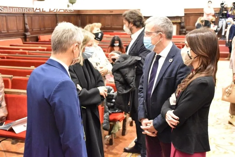 Encuentro académico sobre las políticas de cohesión socio-territorial desde una perspectiva de género, en la Universidad de Salamanca. Foto de Vanesa Martins