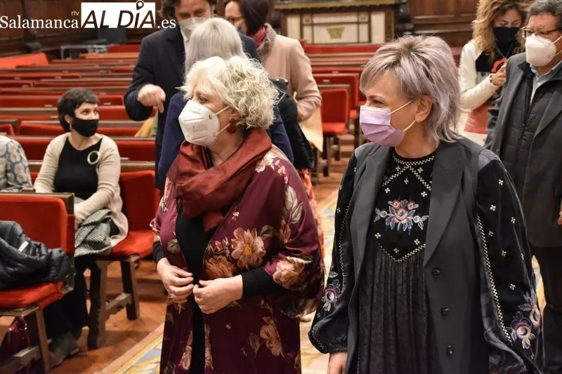 Encuentro académico sobre las políticas de cohesión socio-territorial desde una perspectiva de género, en la Universidad de Salamanca. Foto de Vanesa Martins