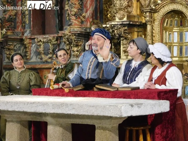 Representación teatral 'Buscando a Nebrija' en Añover de Tormes