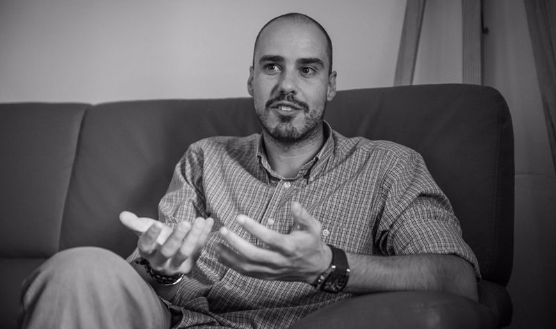 Antonio Pampliega, periodista especializado en conflictos bélicos. Foto EP