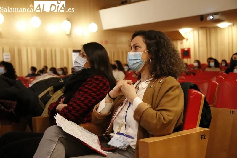 Jornadas del 30 aniversario de Ariadna, Autismo Salamanca, en el auditorio Fonseca. Foto de David Sañudo