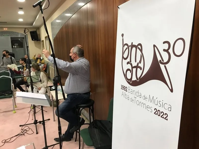 Foto 3 - La Banda de M&uacute;sica culmina la grabaci&oacute;n de su nuevo disco