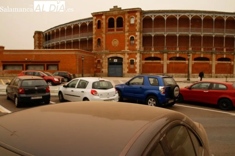 Efectos de la calima en Salamanca. Foto de David Sañudo