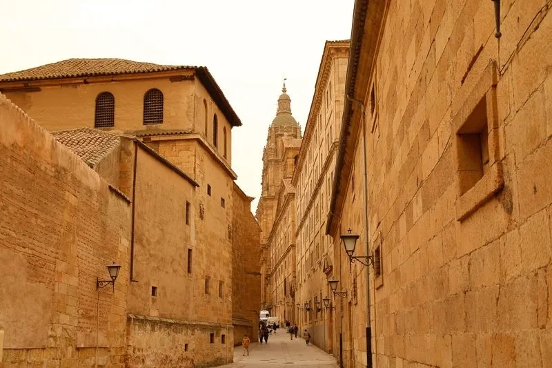 Efectos de la calima en Salamanca. Foto de David Sañudo