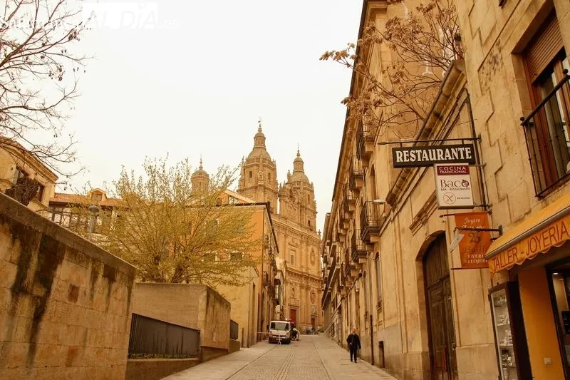 Efectos de la calima en Salamanca. Foto de David Sañudo