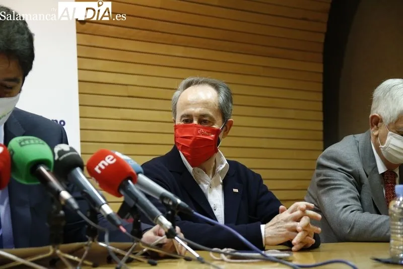 Presentación en la sede de CEOE CEPYME Salamanca de esta nueva campaña solidaria para ayudar al pueblo ucraniano