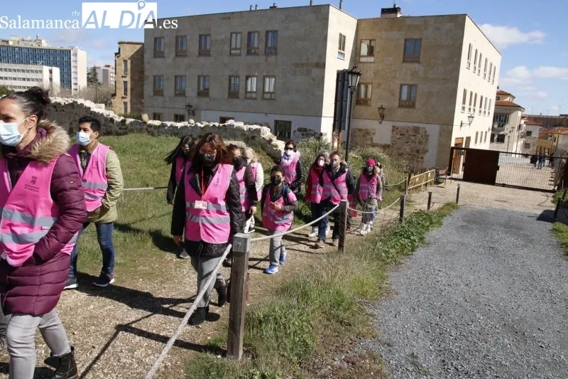 Participantes en el programa 'VoluntaS Cultural' del Ayuntamiento de Salamanca - Fotos: David Sañudo